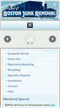 Mobile Screenshot of bostonjunkremoval.com